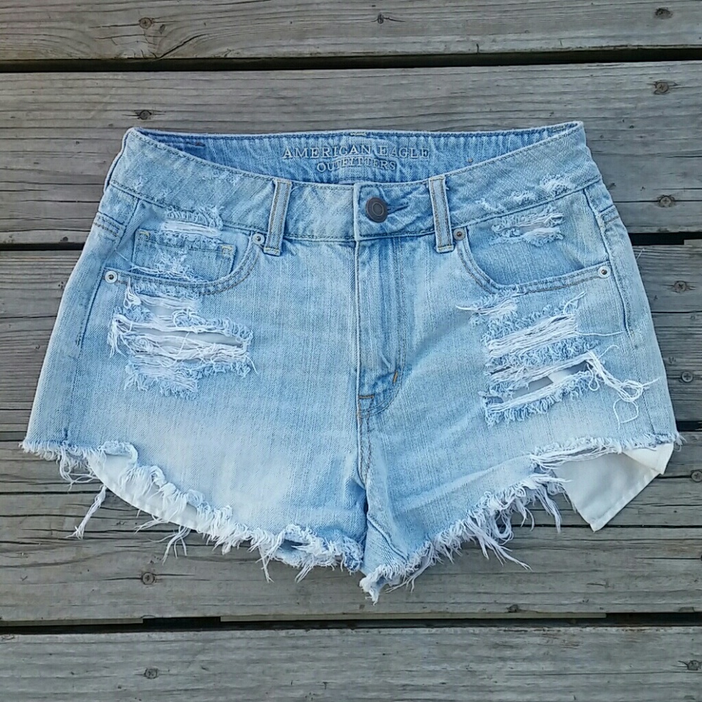 American Eagle Cutoff Shorts Sz 4